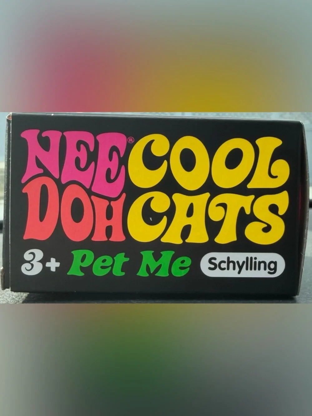 NeeDoh Cool Cats  - ORANGE (rare) NWT